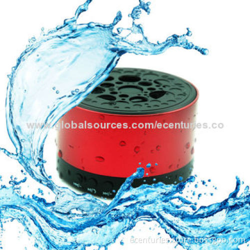 IPX4 Waterproof Bluetooth Speaker, 650mAh Capacity